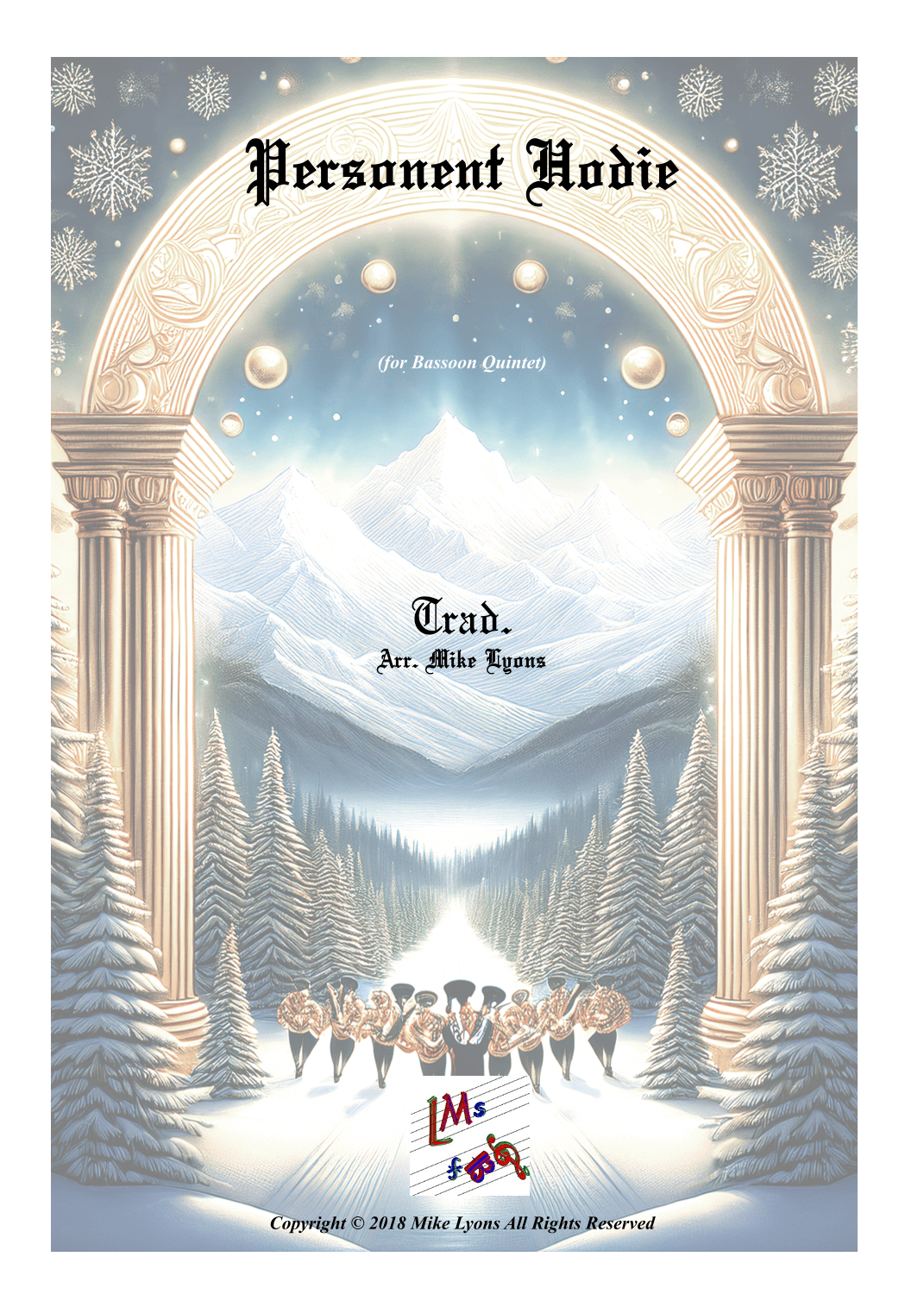 Bassoon Quintet - Personent Hodie (arr. Mike Lyons)