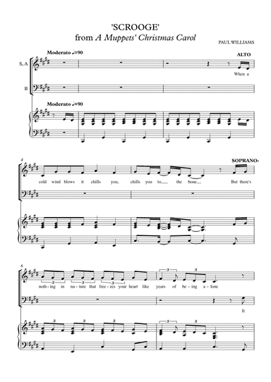 Scrooge (arr. Sara Garrard)