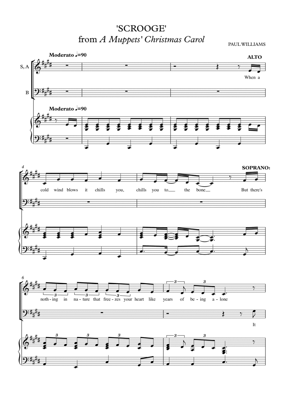 Scrooge (arr. Sara Garrard)