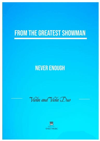 Never Enough (arr. ANDRE LAITANO)