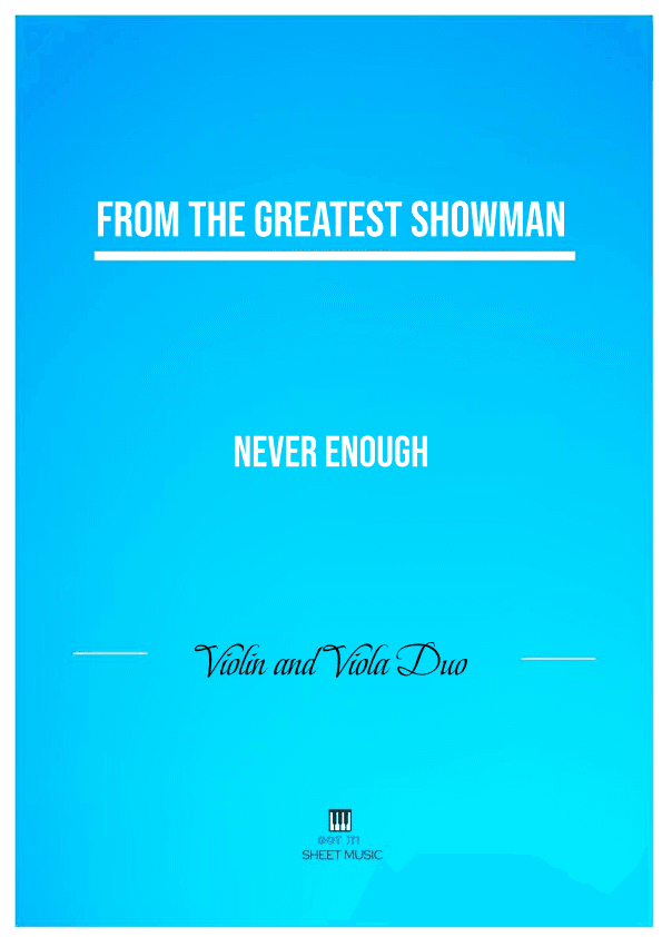 Never Enough (arr. ANDRE LAITANO)