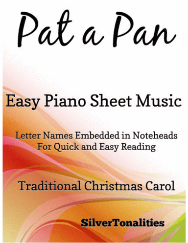 Pat a Pan Easy Piano Sheet Music (arr. SilverTonalities)