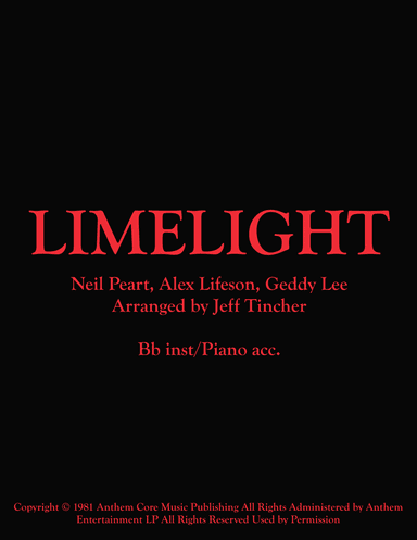 Limelight (arr. Jeff Tincher)