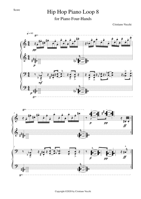 Hip Hop Piano Loop 8