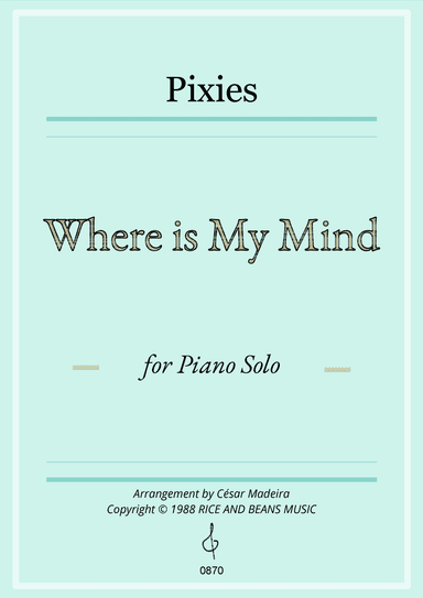 Where Is My Mind? (arr. César Madeira)