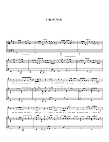 Ship Of Fools (arr. Biegler)