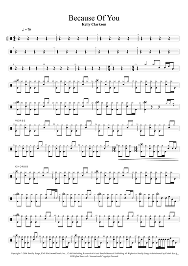 Because Of You (arr. Cyril Mayer)