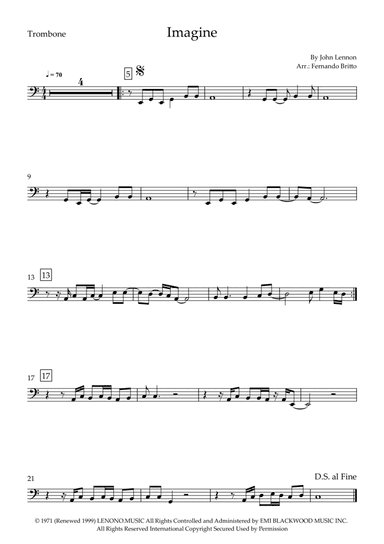 Imagine (arr. Fernando Britto)
