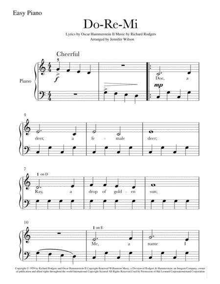 Do-Re-Mi (arr. Jennifer Wilson)