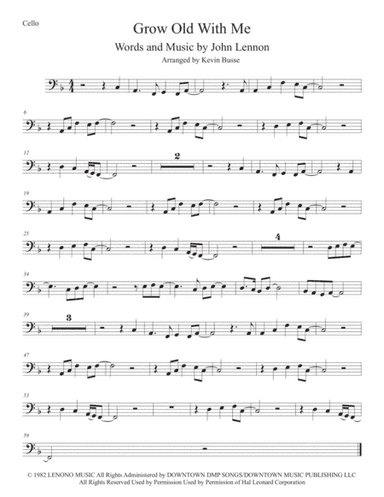 Grow Old With Me (arr. Kevin Busse)