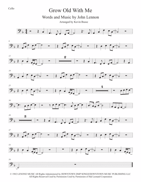 Grow Old With Me (arr. Kevin Busse)
