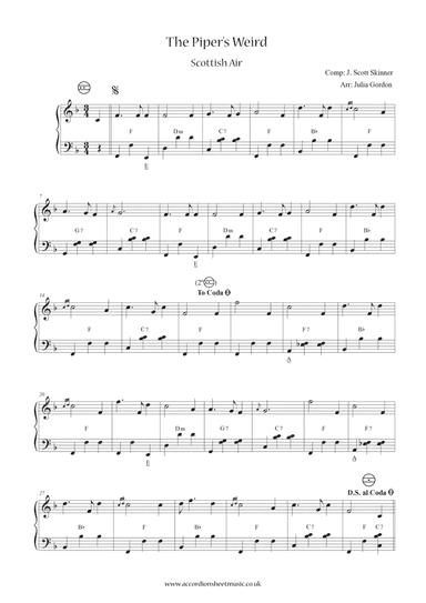The Piper's Weird (arr. Julia Gordon)