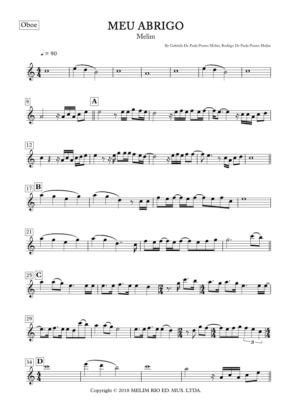 Meu Abrigo (arr. César Bortolucci)