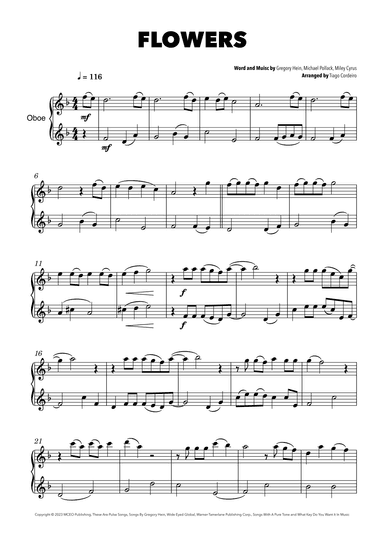 Flowers (arr. Tiago Cordeiro)
