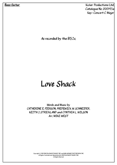 Love Shack (arr. Michael Storeton-West)