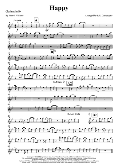 Happy (arr. P.H. Damasceno)