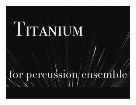 Titanium (arr. Ryan Jonker)