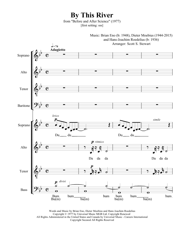 By This River (arr. Scott S. Stewart)