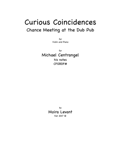 Curious Coincidences