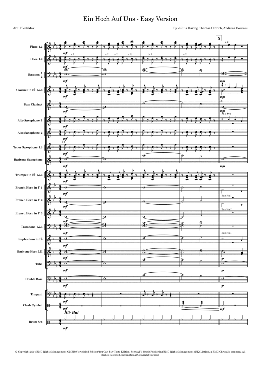 Auf Uns (arr. BlechMax)