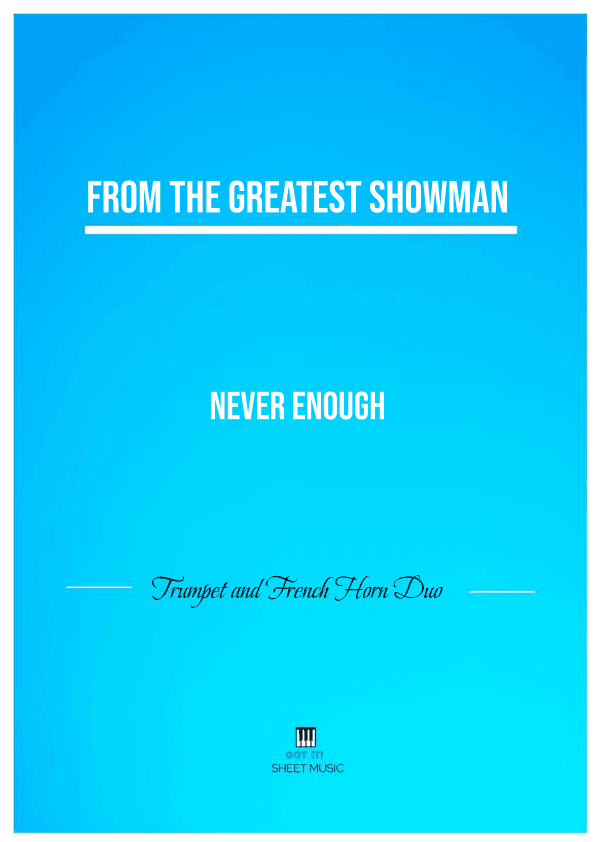 Never Enough (arr. ANDRE LAITANO)