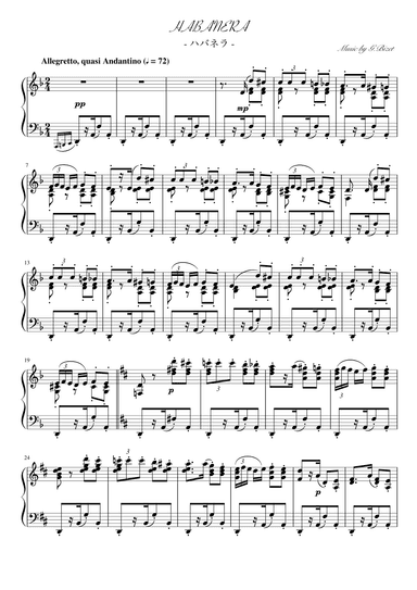 Habanera (arr. pfkaori)