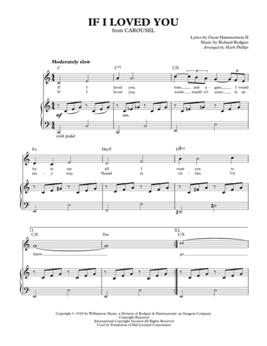If I Loved You (arr. Mark Phillips)