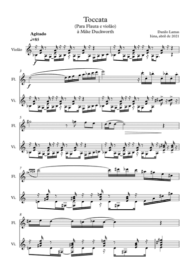 Toccata(flute/Guitar)