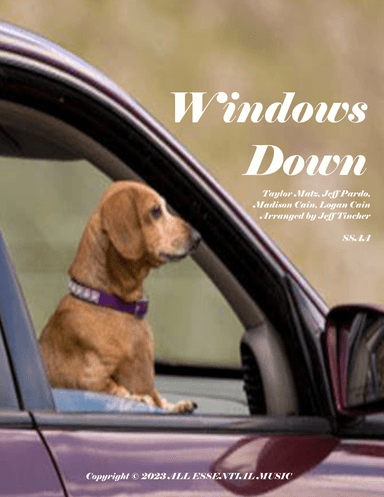 Windows Down (arr. Jeff Tincher)