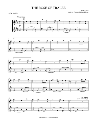 The Rose of Tralee (arr. Mark Phillips)