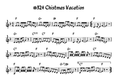 Christmas Vacation (arr. John Fries)