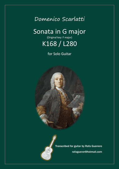 Sonata K168 / L280 (arr. Rafa Guerrero)