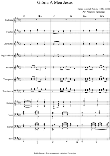 Gloria A Meu Jesus (arr. Albertino Fernandes)