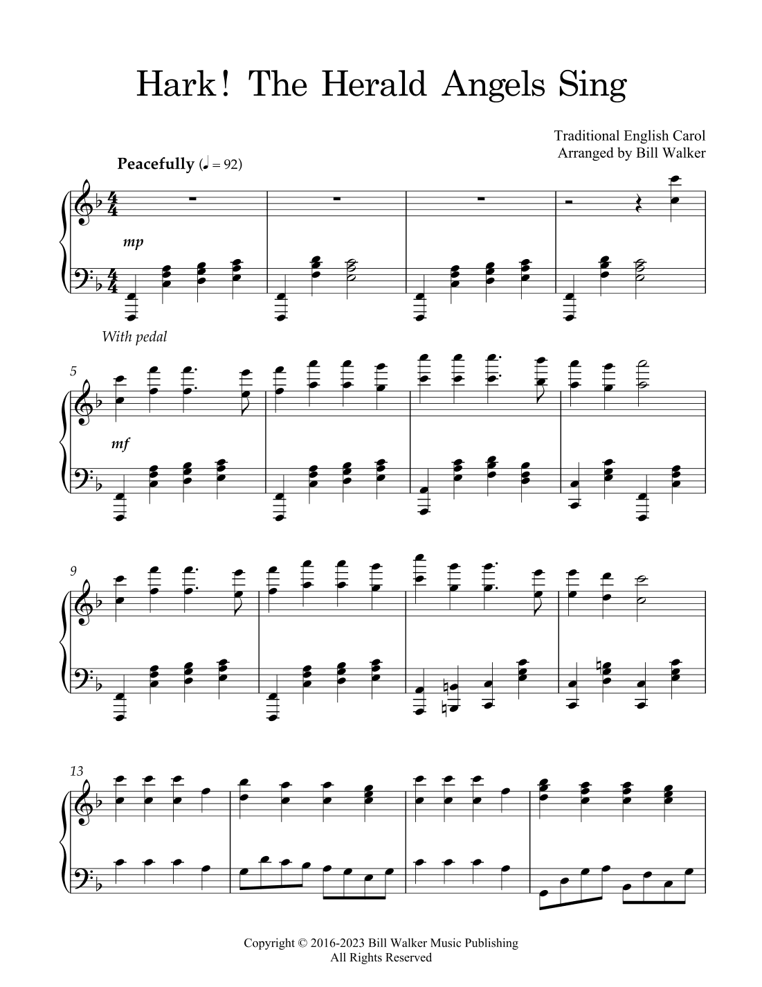 Hark! The Herald Angels Sing (arr. Bill Walker)
