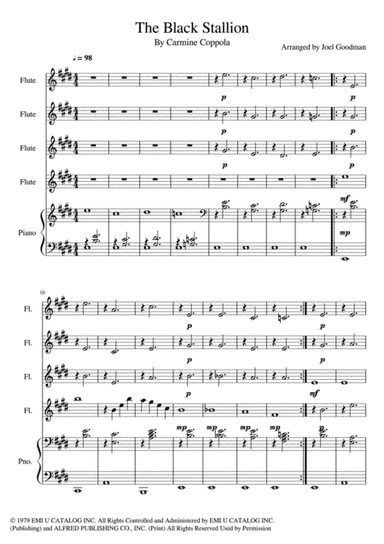 The Black Stallion (arr. Joel Goodman)