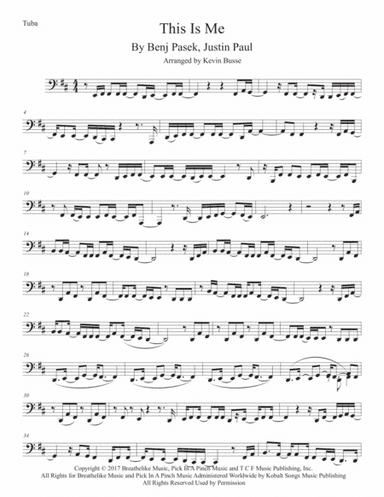 This Is Me (arr. Kevin Busse)