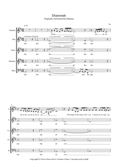 Diamonds (arr. Yarden Cohen & Doron Ben-Ami)