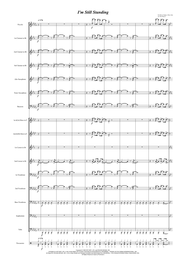 I'm Still Standing (arr. Ben Mason)