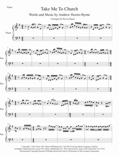 Take Me To Church (arr. Kevin Busse)
