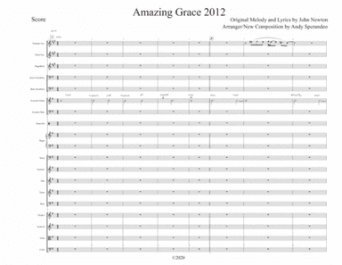 Amazing Grace Full orchestration (arr. Andy sperandeo)
