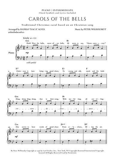 Carol Of The Bells (arr. Danilo "Daca" Alves)