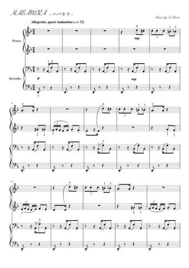 Habanera (arr. pfkaori)