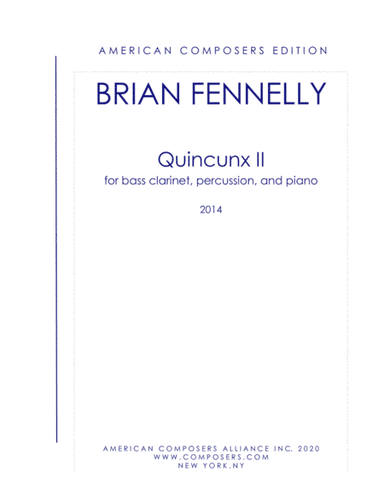 [Fennelly] Quincunx II