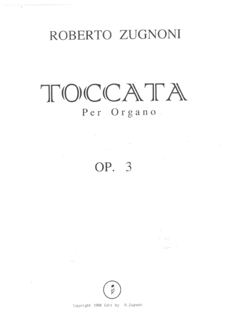 Toccata per organo