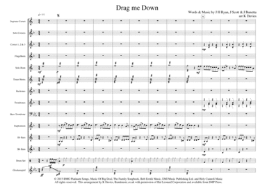 Drag Me Down (arr. K Davies)