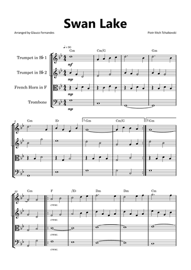 Swan Lake (arr. Glauco Fernandes)