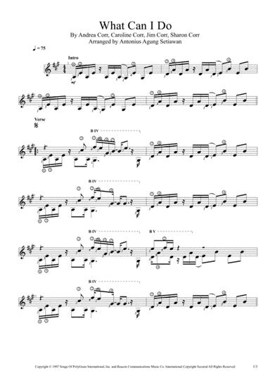 What Can I Do (arr. Antonius Agung Setiawan)