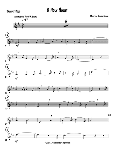 Oh Holy Night (arr. David W. Young)