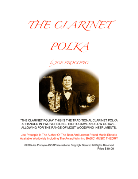 THE CLARINET POLKA (arr. JoeCopio Music LLC)