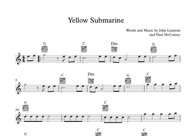 Yellow Submarine (arr. Igor Ferreira)
